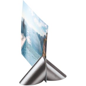 Philippi TWINS Bilderhalter 2 Stück, Gebürstet