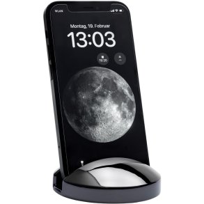 Philippi TOBI Telefon/Tabletholder, Sort Krom