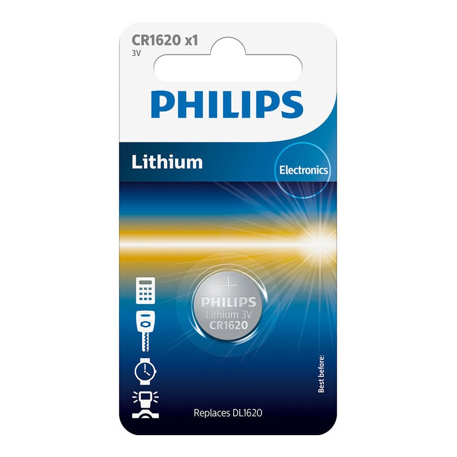 Philips Minicell CR 1620-batteri