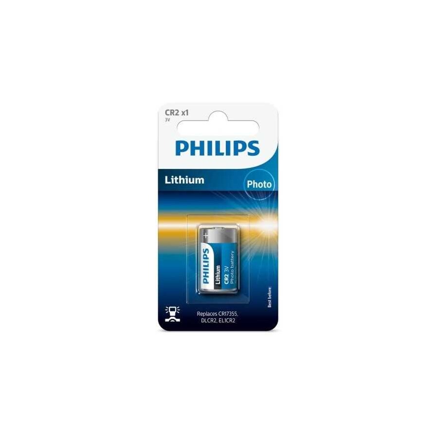 Philips Minicell CR 2-batteri