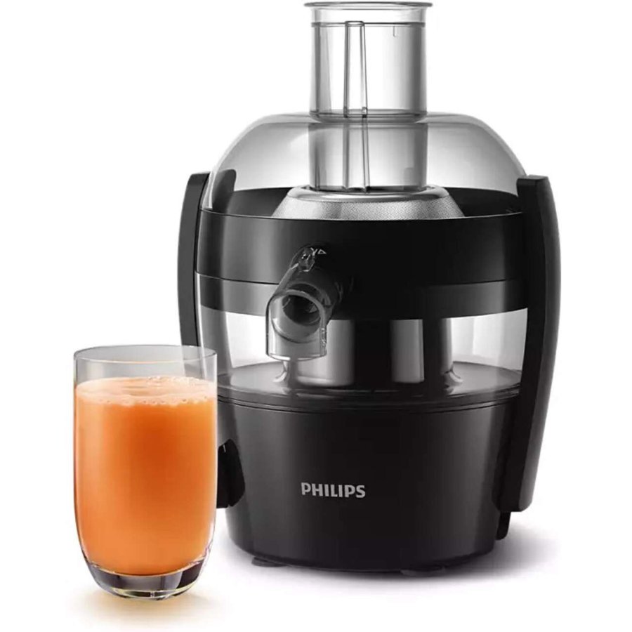 Philips Viva Collection Entsafter, 1,5 l, Schwarz