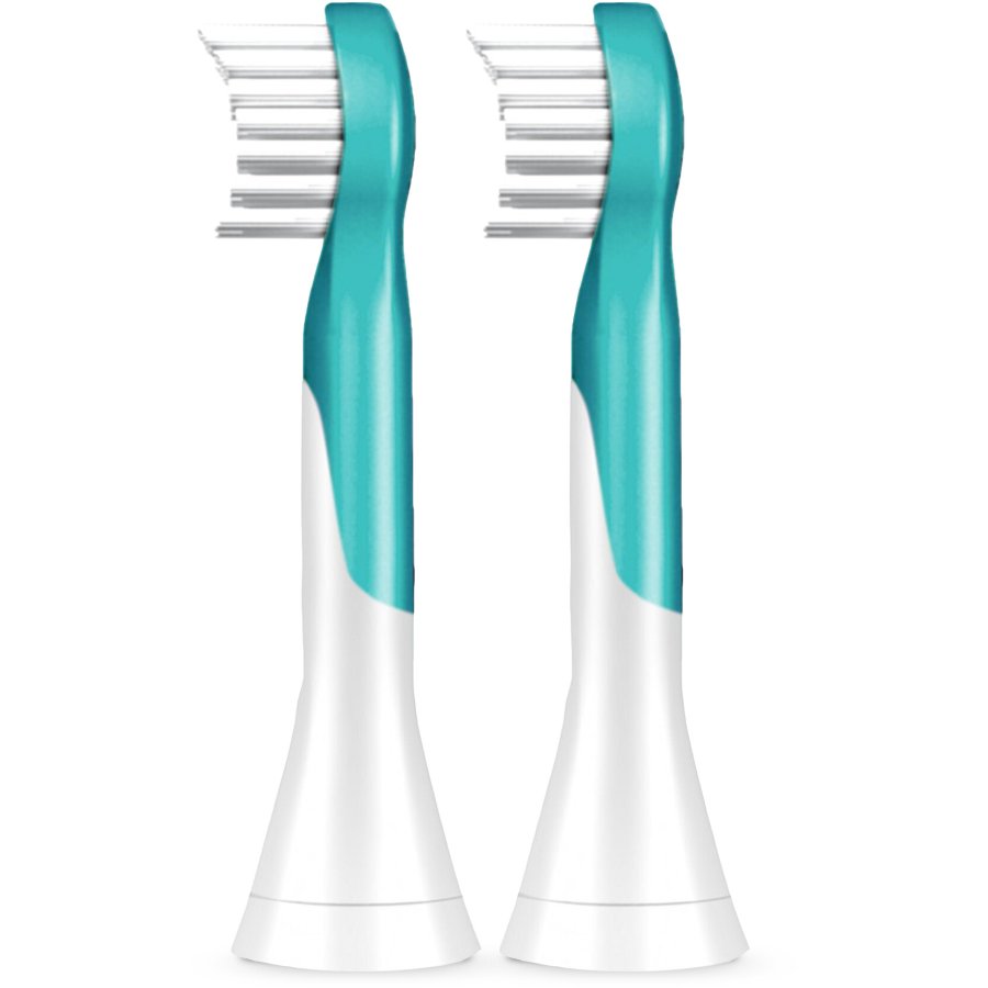 Philips Sonicare Kids Zahnbrstenkopf, 2er Set, Aqua