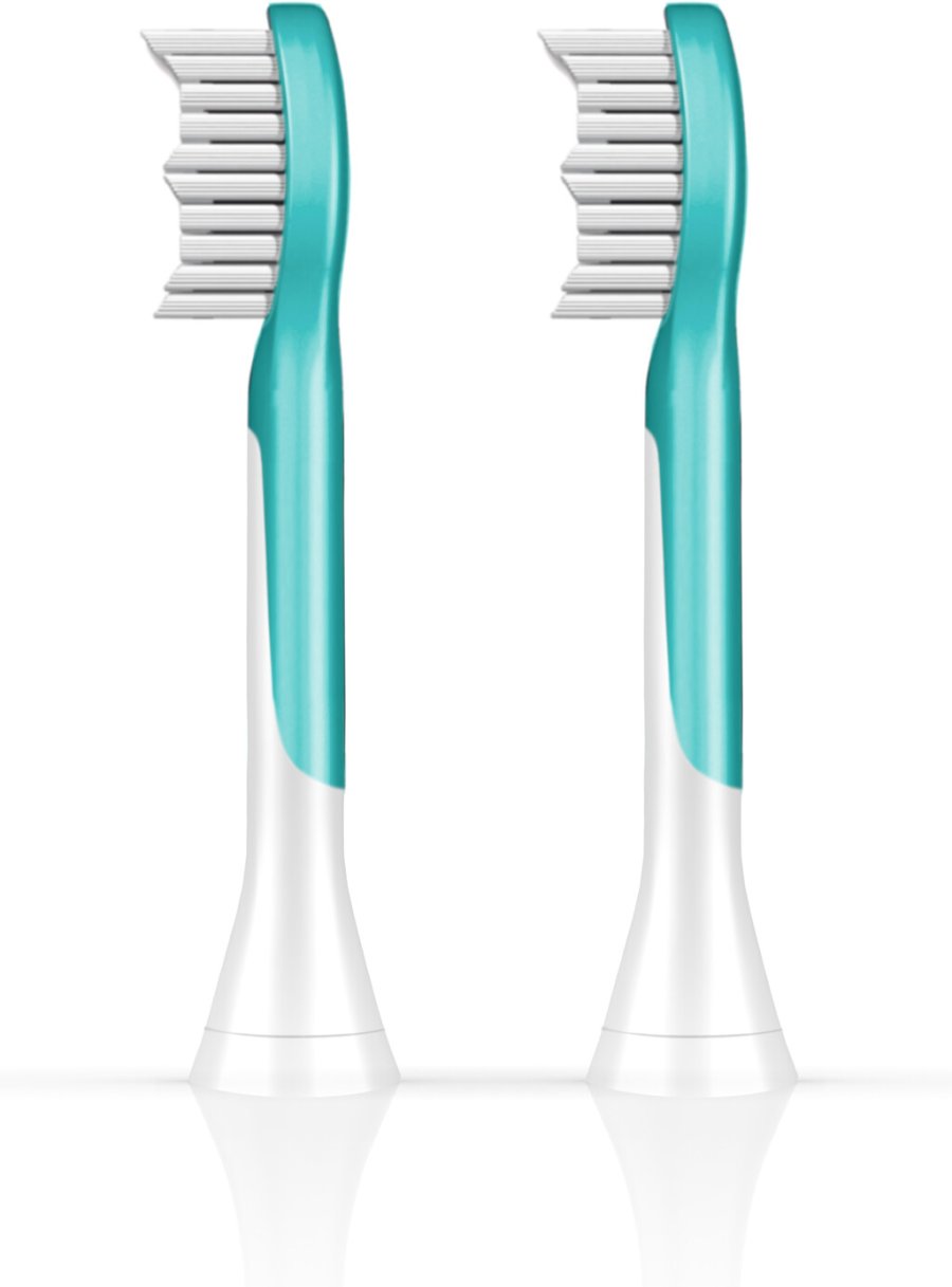 Philips Sonicare Kids Zahnbrstenkopf, 2er Set, Aqua