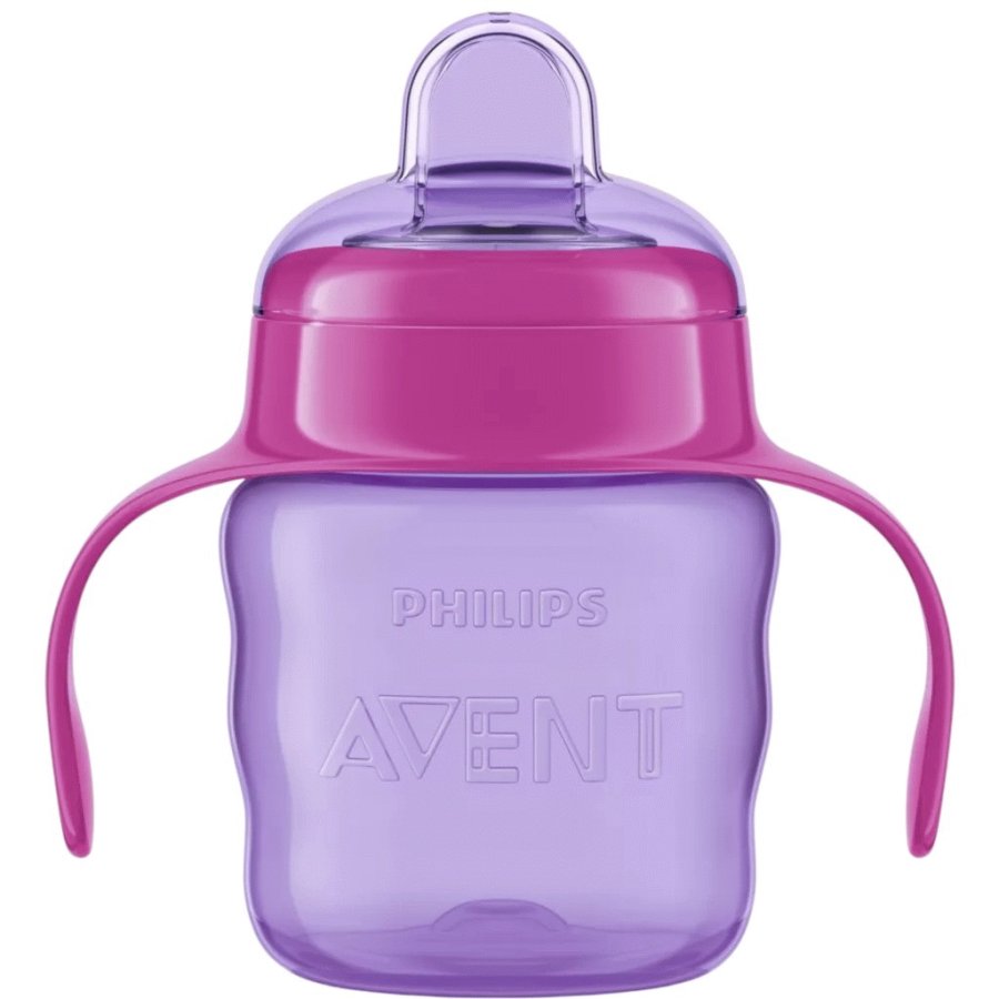 Philips Avent Trinklernbecher mit Aufsatz 200ml, Lila