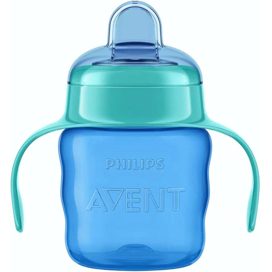 Philips Avent Trinklernbecher mit Aufsatz 200ml, Blau
