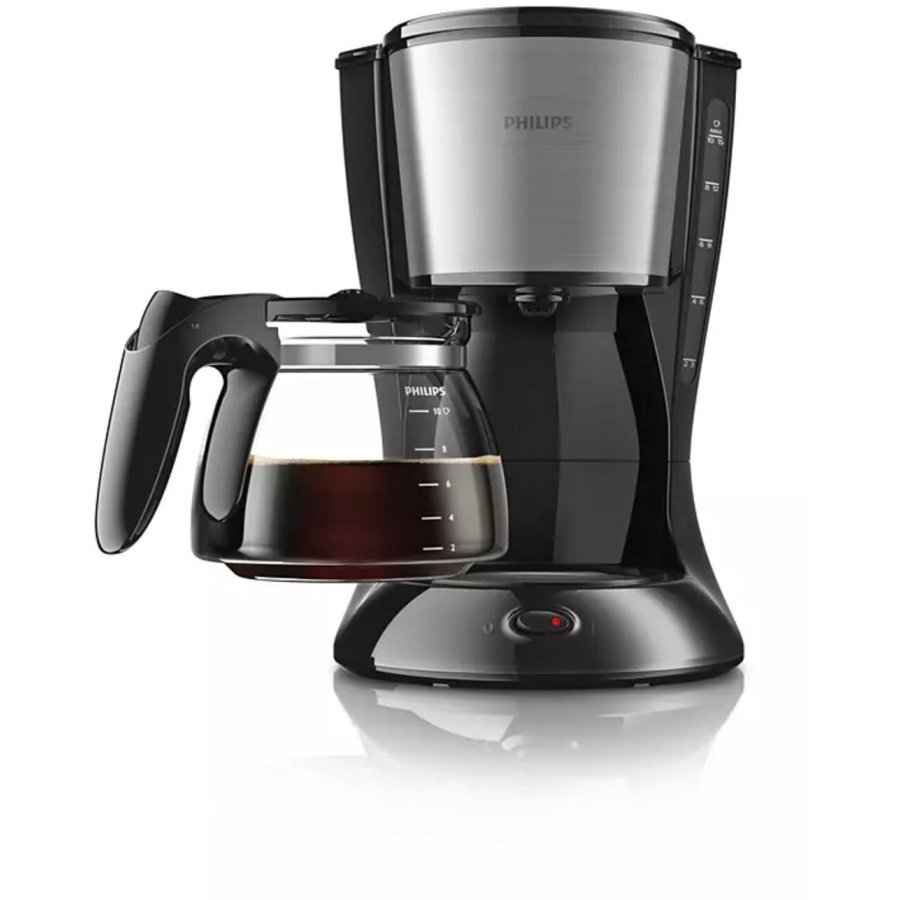 Philips Daily Collection Kaffeemaschine 1,2 l, Schwarz