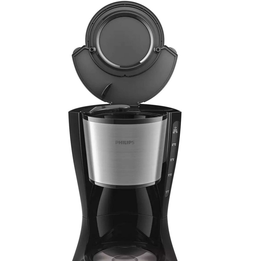 Philips Daily Collection Kaffeemaschine 1,2 l, Schwarz