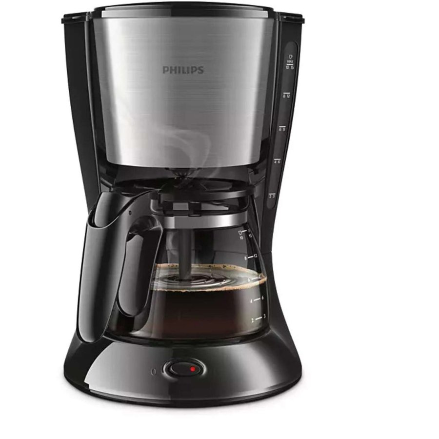 Philips Daily Collection Kaffeemaschine 1,2 l, Schwarz