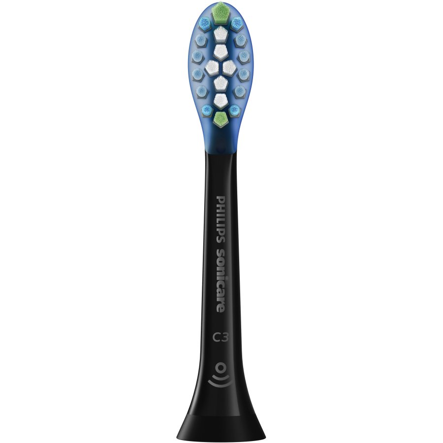 Philips Sonicare C3 Premium Plaque Defence Zahnbrstenkopf 2er Set, Schwarz