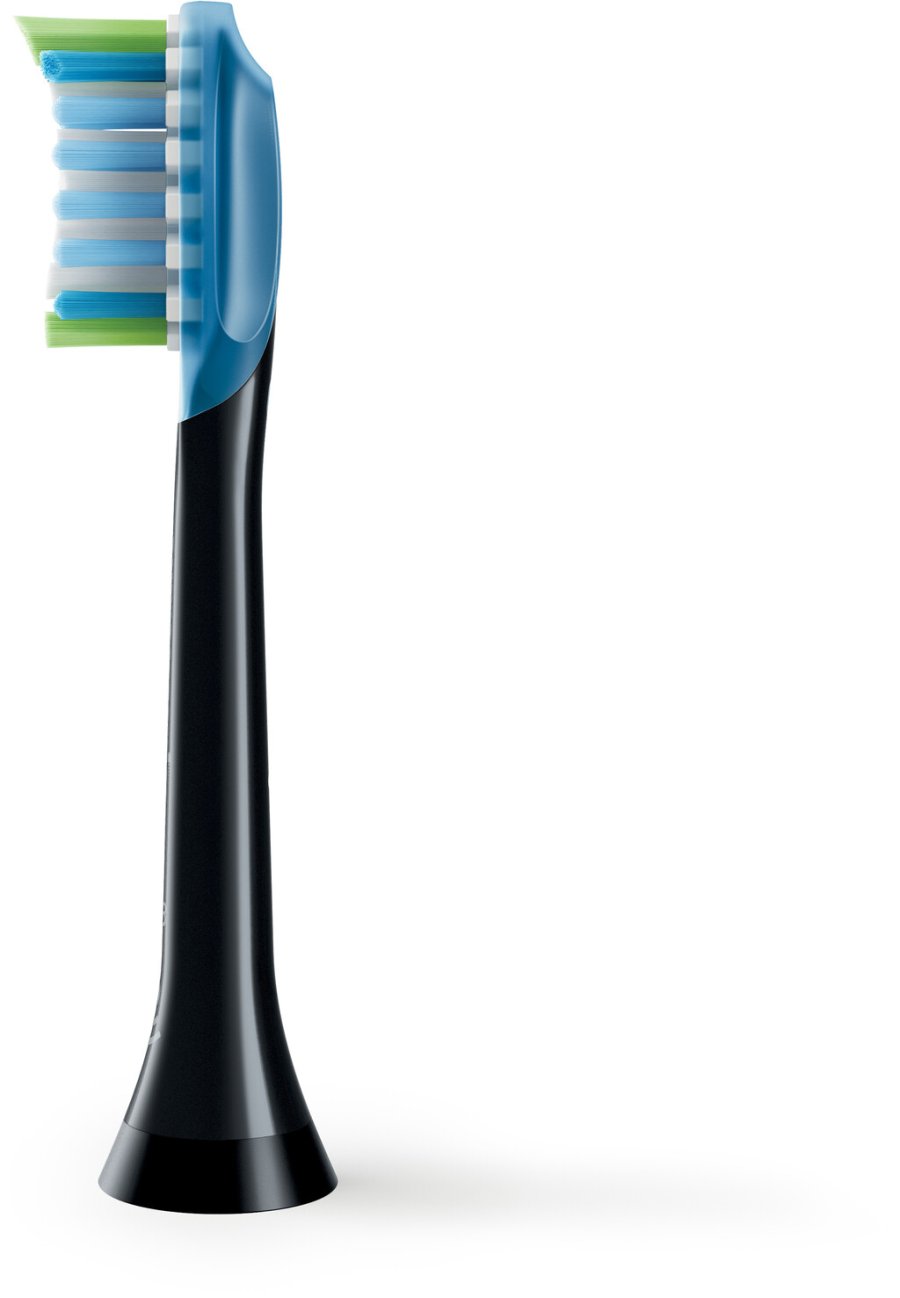 Philips Sonicare C4 Premium Plaque Defence Standard Zahnbrstenkopf 4er Set, Schwarz