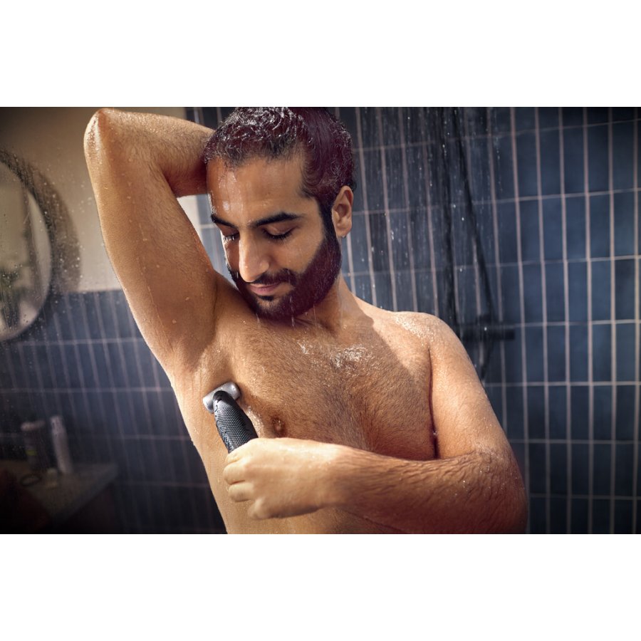 Philips Series 5000 Lyske- og Kropstrimmer, Gr�/Sort