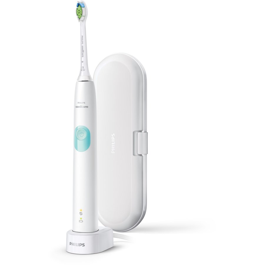 Philips Sonicare ProtectiveClean 4300 Elektrische Zahnbrste mit Etui, Wei