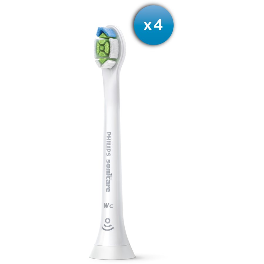 Philips Sonicare W2c Optimal White Compact Zahnbrstenkopf 4er Set, Wei