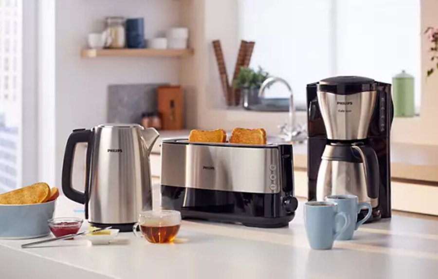 Philips Caf Gaia Kaffeemaschine 1,2 l, Schwarz