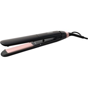 Philips StraightCare Essential ThermoProtect Gltteisen, Schwarz/Rosa