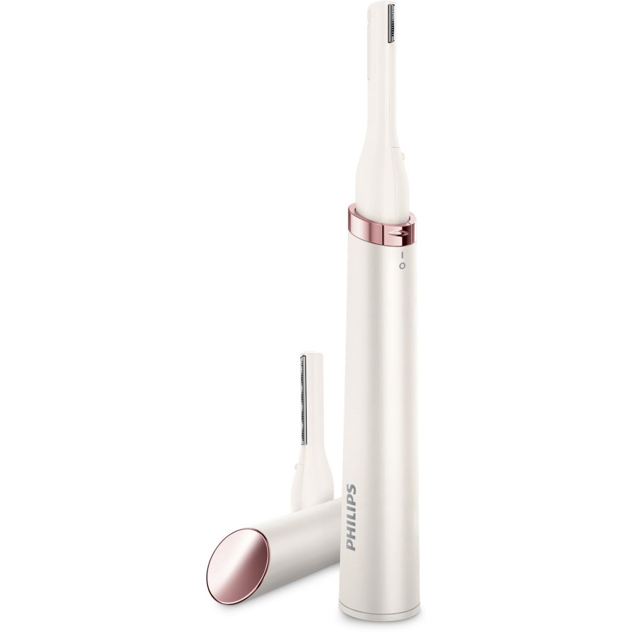 Philips Cherry On The Go Touch-up Krper- und Gesichtstrimmer, Perlwei