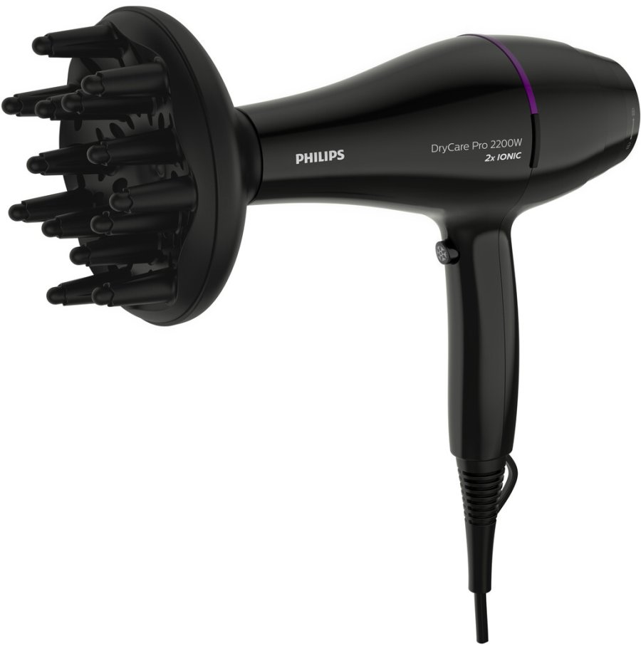 Philips DryCare Professional Haartrockner, Schwarz