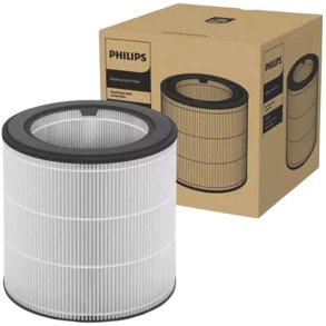Philips 800 Series NanoProtect Filter, Hvid/Sort