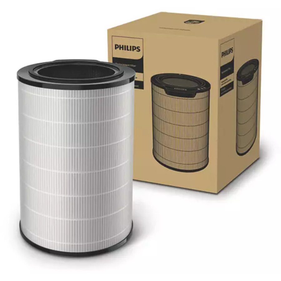 Philips 3000er Serie Nanoprotect HEPA+AC-Filter, Wei/Schwarz