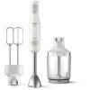 Philips Daily Collection ProMix Stabmixer mit XL-Zerkleinerer und doppelter Quirl, wei