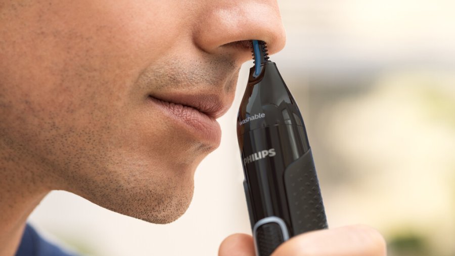 Philips Series 5000 Nasen-, Ohren-, Augenbrauen- und Detailtrimmer, Schwarz