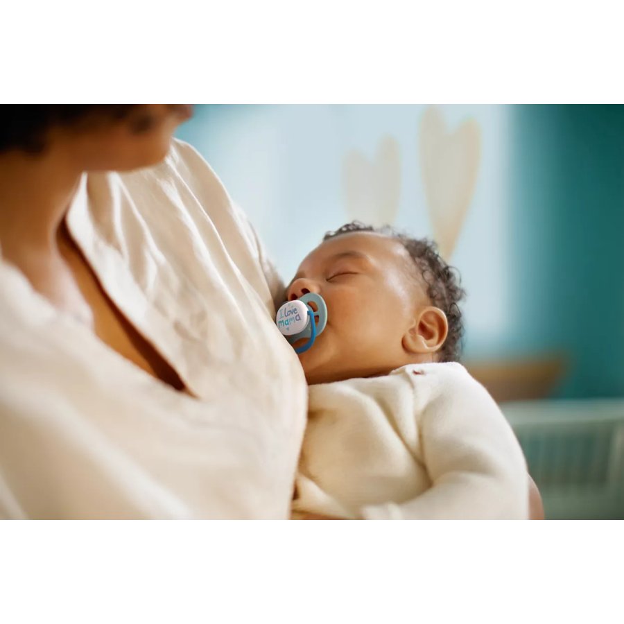 Philips Avent Ultra Air Sutter 0-6 mdr. 2 stk, Mint/Bl�