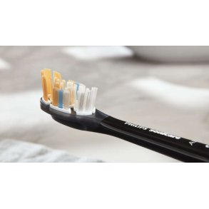 Philips Sonicare A3 Premium All-in-one Tandbørstehoved 2 stk, Sort