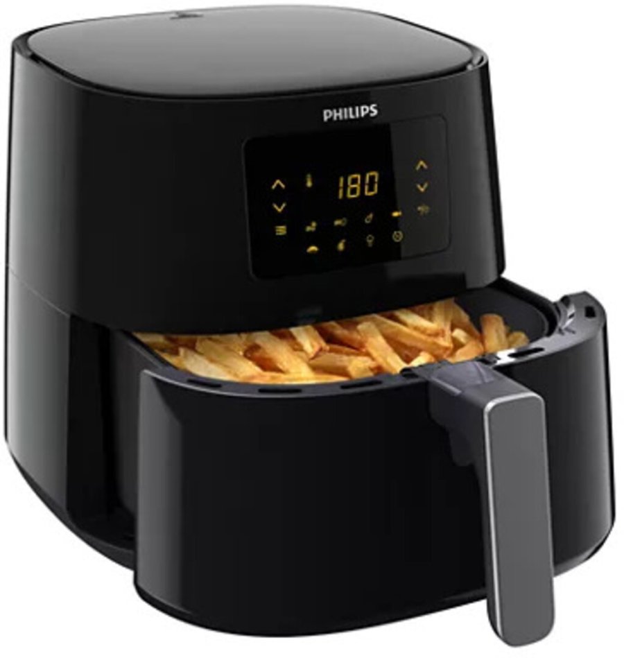 Philips 3000er Airfryer XL 6,2 l, Schwarz/Silber