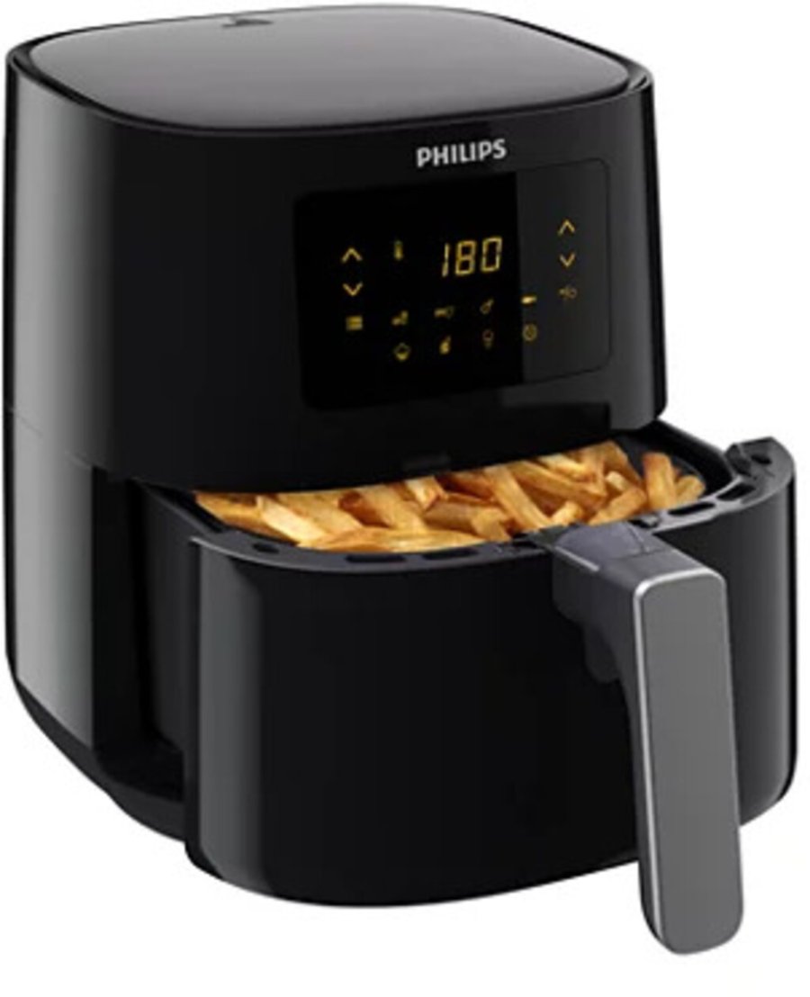 Philips 3000 Series Airfryer L 4,1 L, Sort/Slv