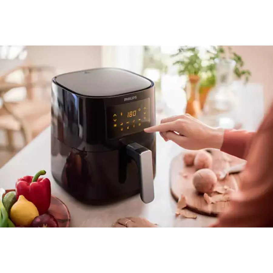 Philips 3000er Airfryer 13-in-1 L 4,1 L, Schwarz/Silber