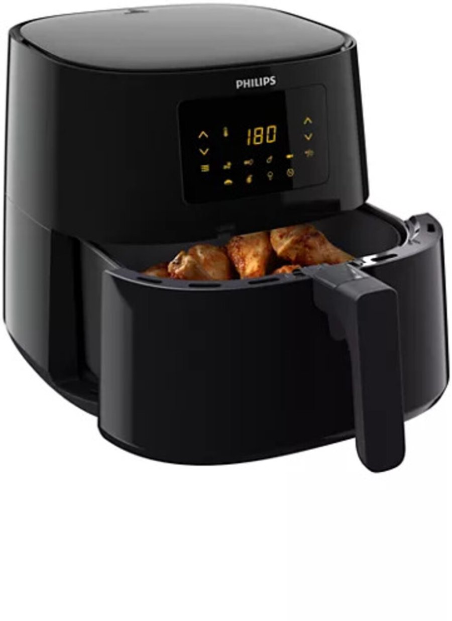 Philips 3000er Airfryer mit Extra-Rost XL, Schwarz