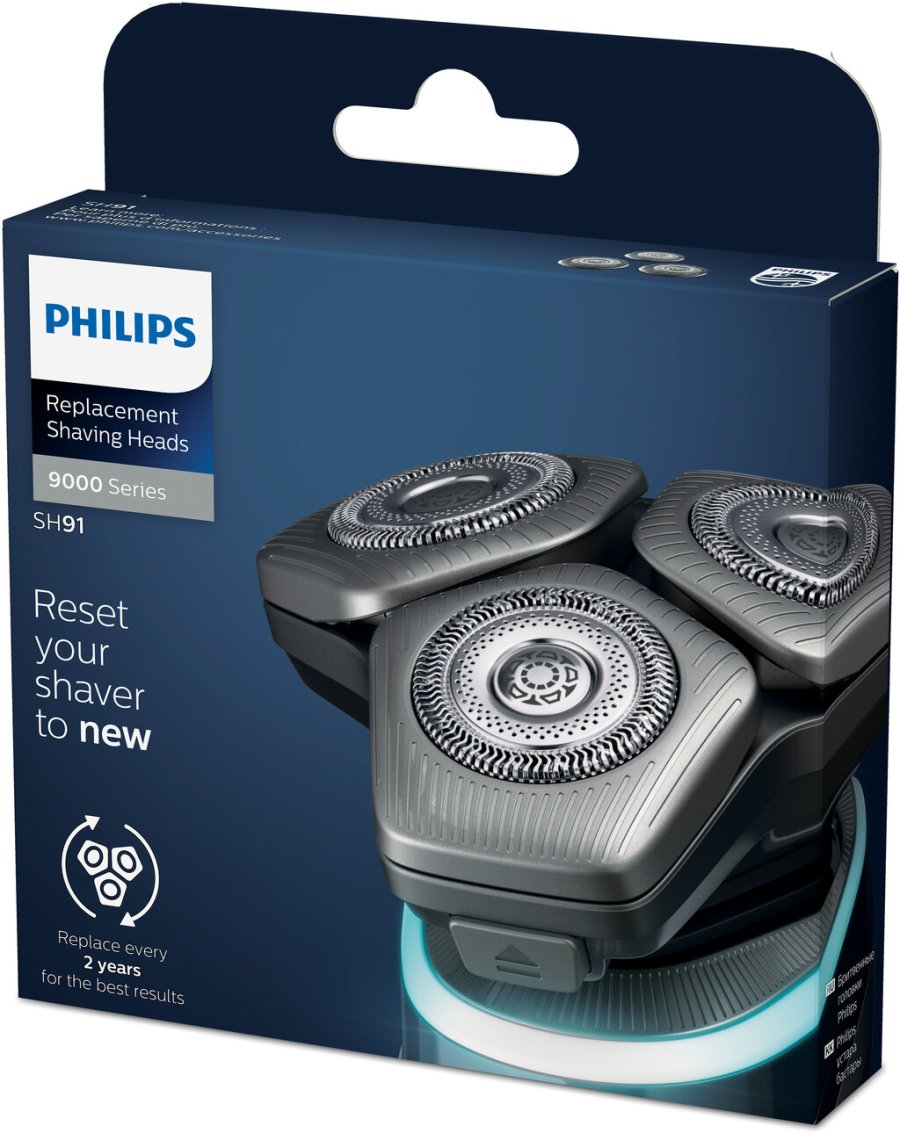 Philips Series 9000 Ersatzscherkpfe 3er Set