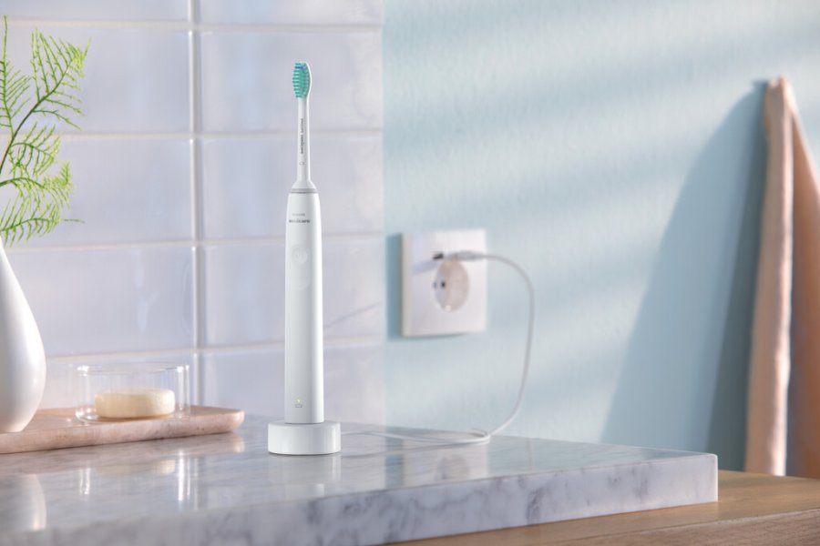 Philips Sonicare Series 2100 Elektrische Zahnbrste, Wei