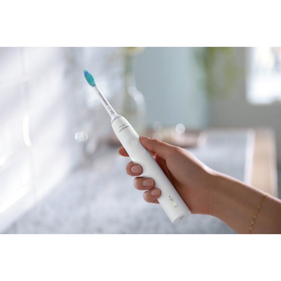 Philips Sonicare Series 3100 Elektrische Zahnbrste, Wei