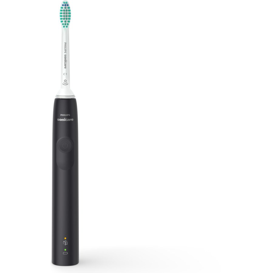 Philips Sonicare Series 3100 Elektrische Zahnbrste 2er Set, Schwarz/Rose