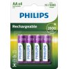 Philips AA-batteri 2600 mAh Genopladelig 4 stk.