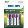 Philips AA-batteri 2100 mAh Genopladelig 4 stk.