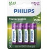 Philips AA-batteri 2500 mAh Genopladelig 4 stk.