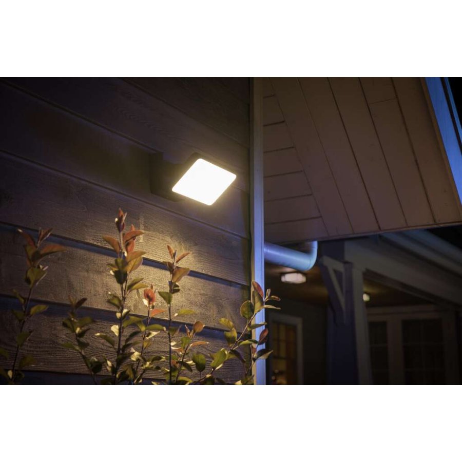 Philips Hue Discover Fluter fr den Auenbereich 22 cm, Schwarz