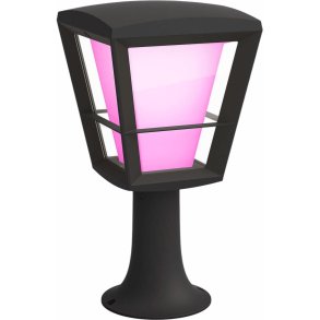 Philips Hue Econic Sockellampe fr den Auenbereich 32,2 cm, Schwarz