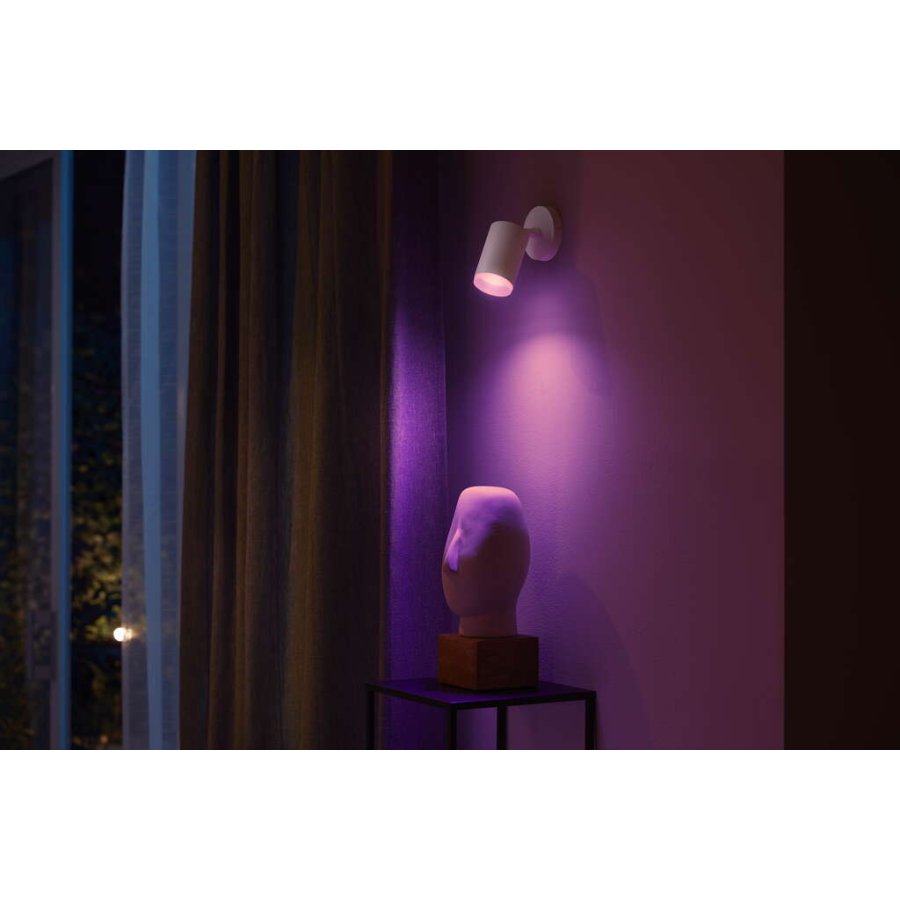 Philips Hue Fugato Spot 8,2 cm, Wei