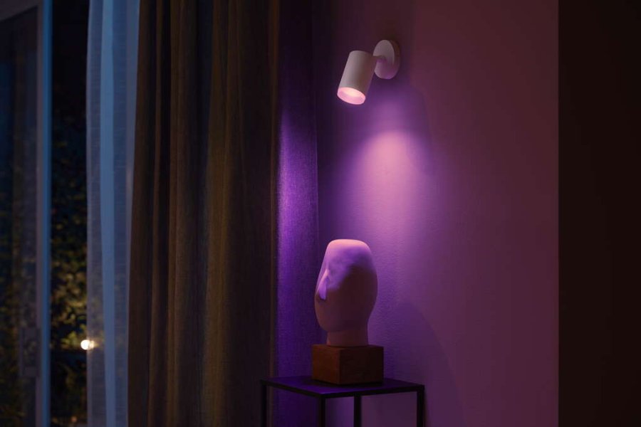 Philips Hue Fugato Spot 8,2 cm, Wei