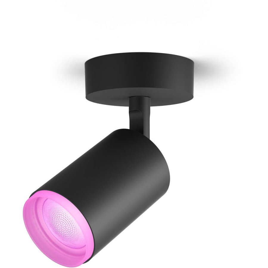 Philips Hue Fugato Spot 8,2 cm, Schwarz