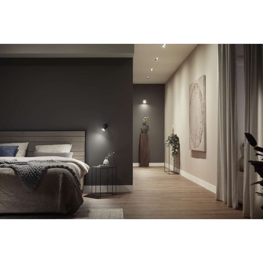 Philips Hue Fugato Spot 8,2 cm, Schwarz