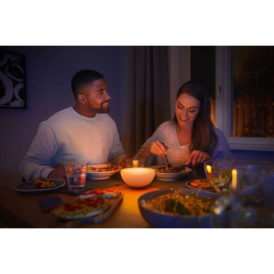 Philips Hue Go Tragbare Lampe 15 cm, Wei