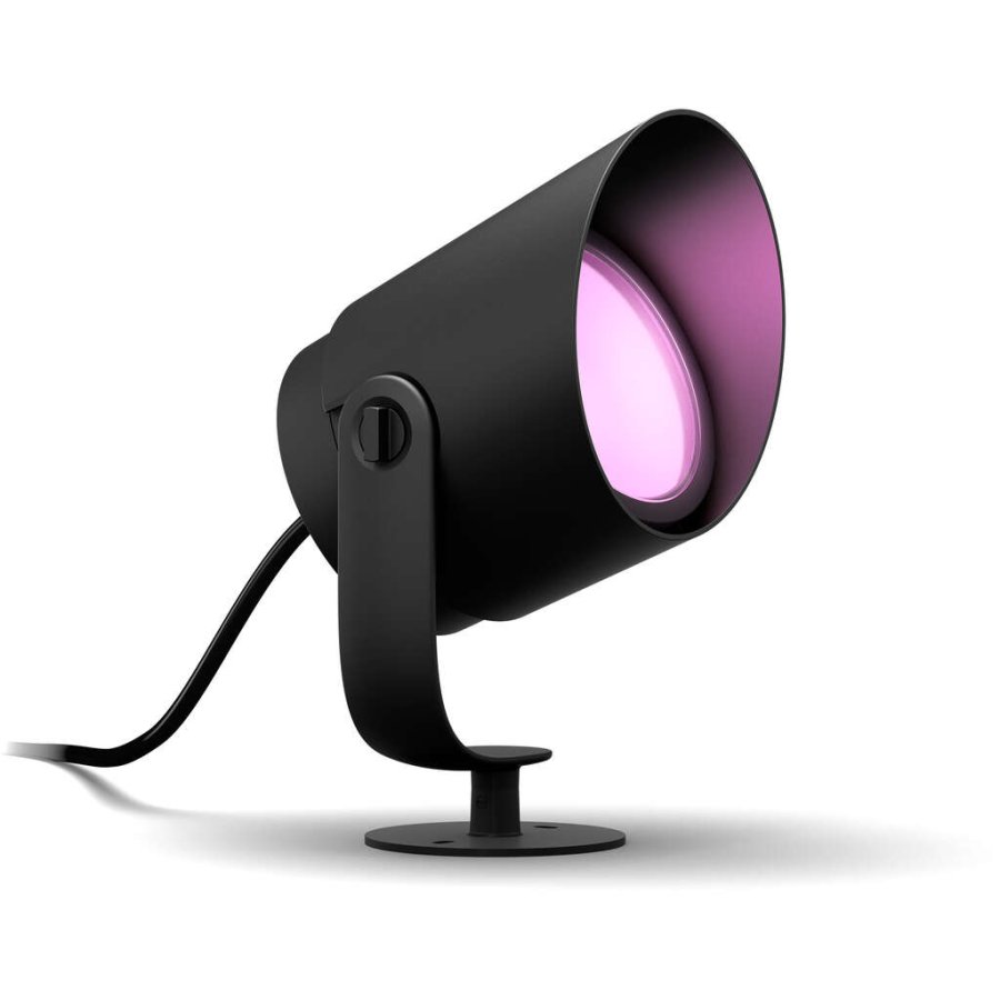 Philips Hue Lily Spot fr den Auenbereich XL 11,2 cm, Schwarz