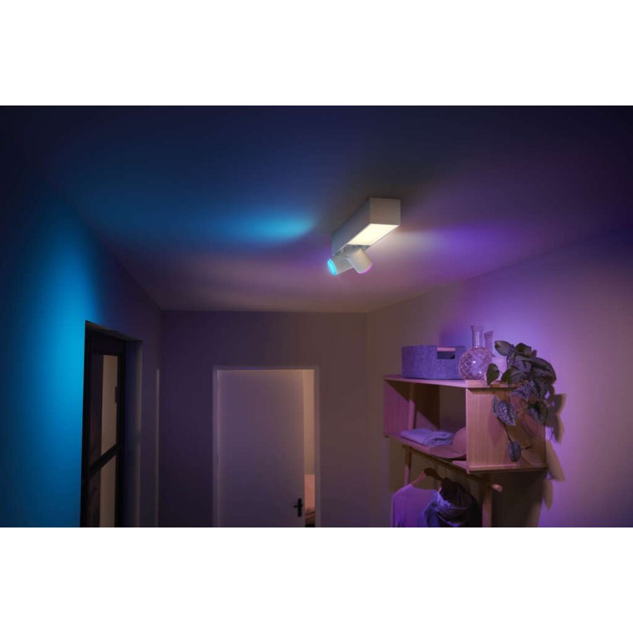 Philips Hue Centris Deckenlampe mit 2 Spots 40,8 cm, Wei