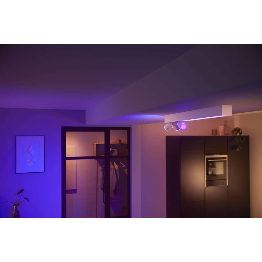 Philips Hue Centris Deckenlampe mit 3 Spots 78,2 cm, Wei