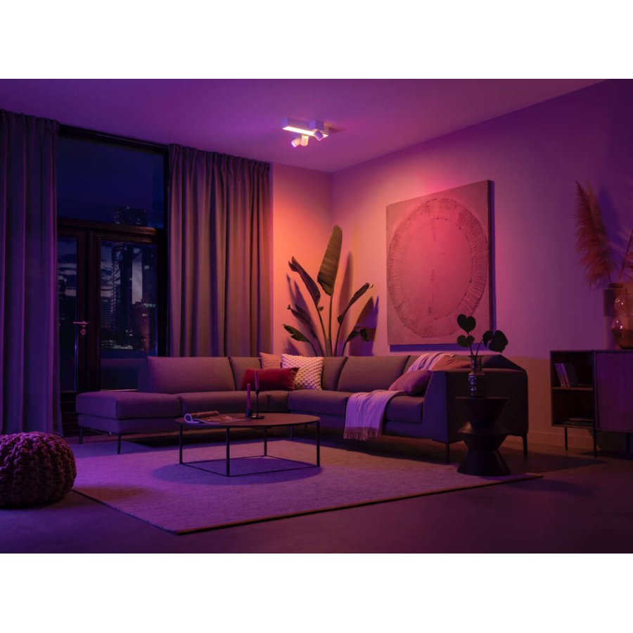 Philips Hue Centris Deckenlampe mit 3 Spots 40,8 cm, Wei