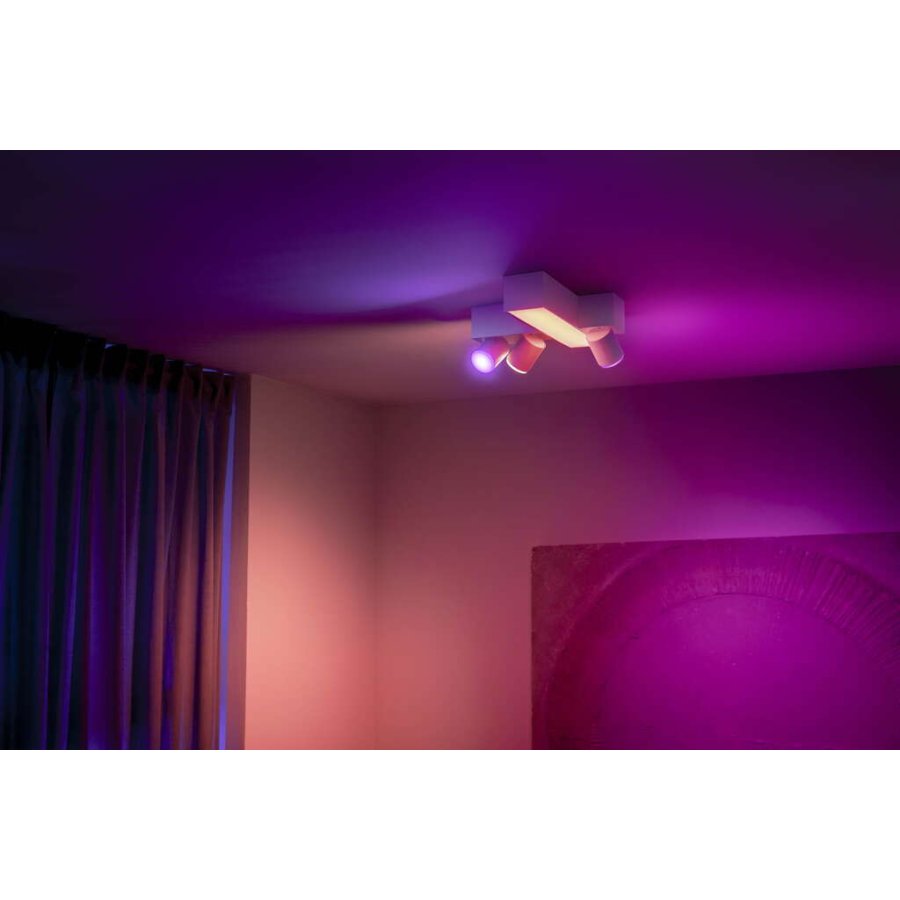 Philips Hue Centris Deckenlampe mit 3 Spots 40,8 cm, Wei